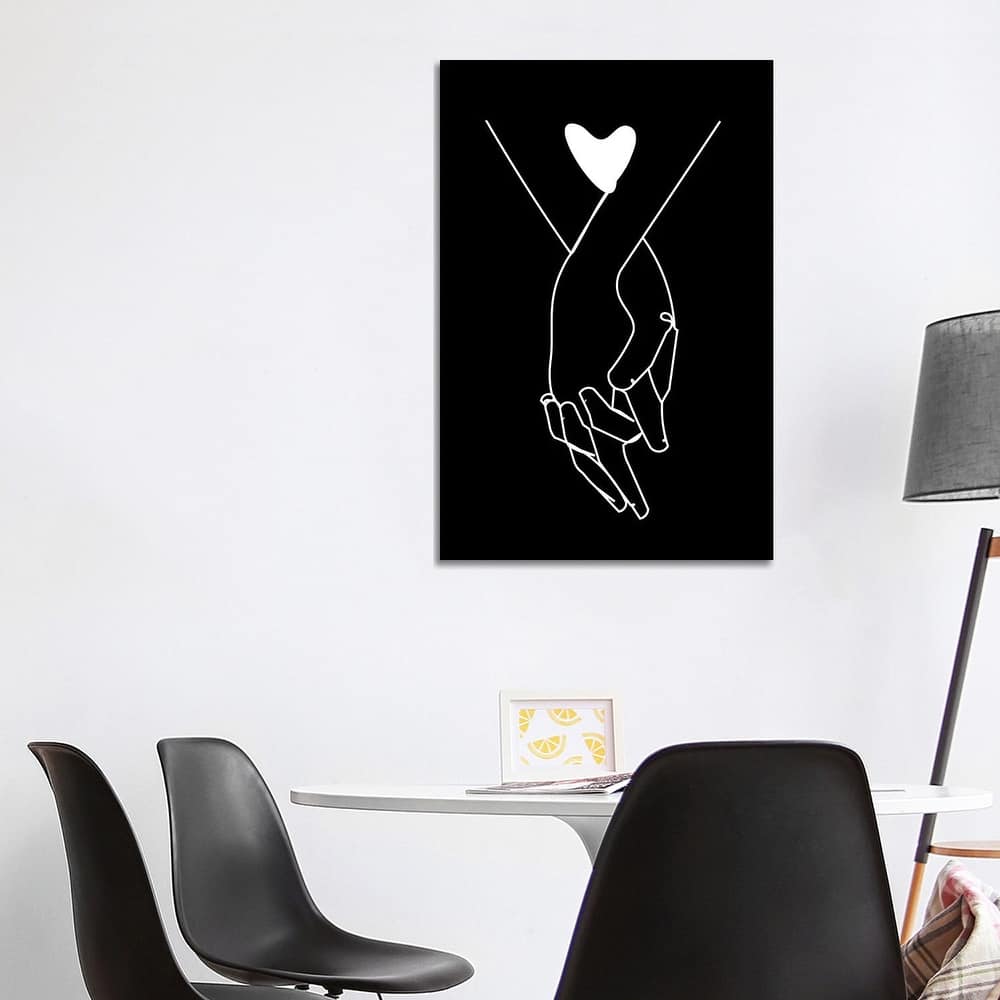 iCanvas "Holding Hands" by Kiki C Landon Canvas Print