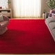 preview thumbnail 61 of 111, SAFAVIEH Loft Cassie Contemporary Machine Washable Rug 8' Square - Red - Square