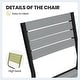 preview thumbnail 33 of 39, 11/13-Piece Outdoor Aluminum Dining Table Set Rectangular Table with Umbrella Hole and Stackable Chairs