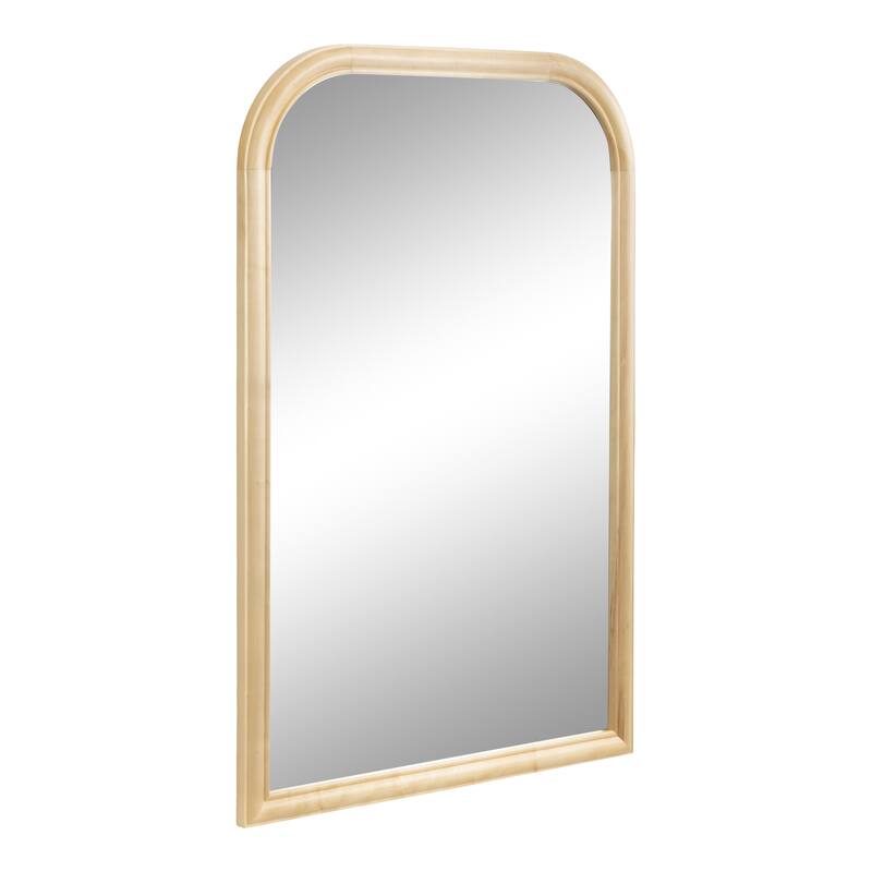 Kate and Laurel Glenby Arch Wall Mirror - 24x36 - Natural
