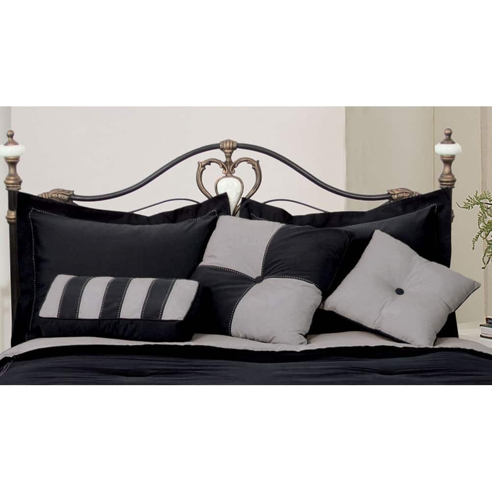 Microfiber Reversible Throw Pillows (Set of 3)