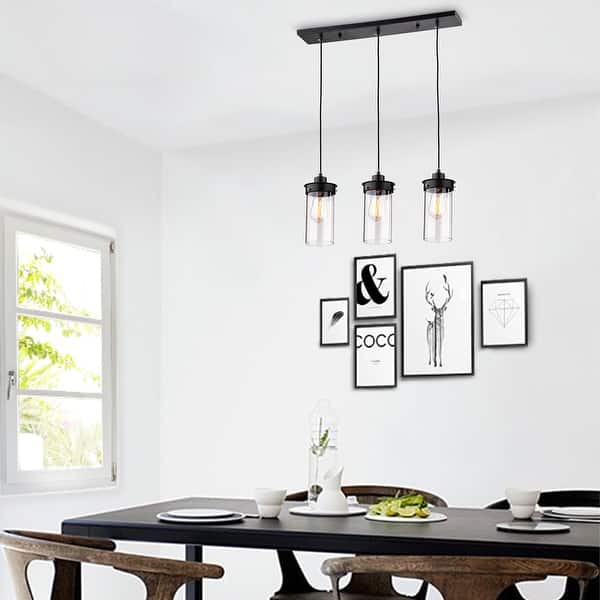 Eden 3-Light Kitchen Island Pendant - Overstock - 16171956