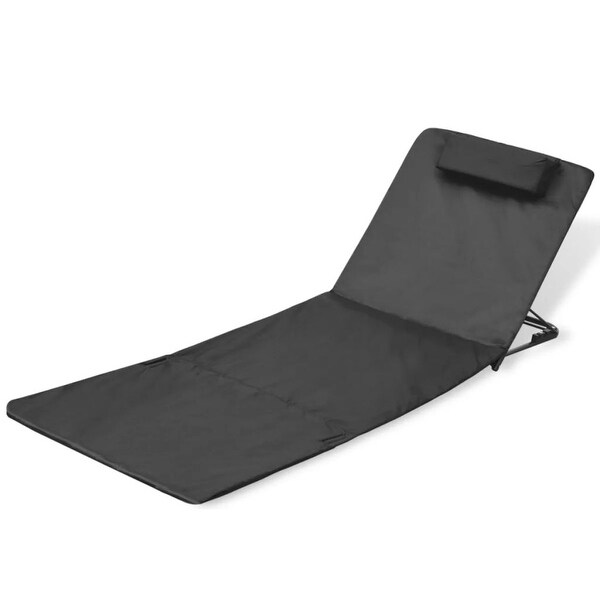 beach mat with backrest