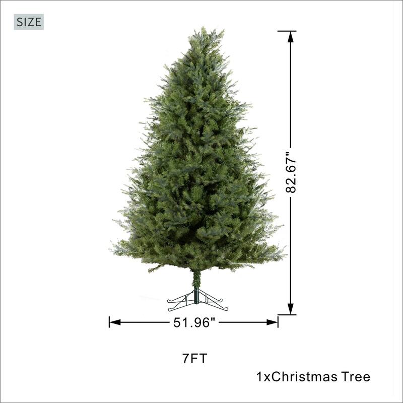 7/8/9Ft Artificial PE&PVC Christmas Tree with Stand