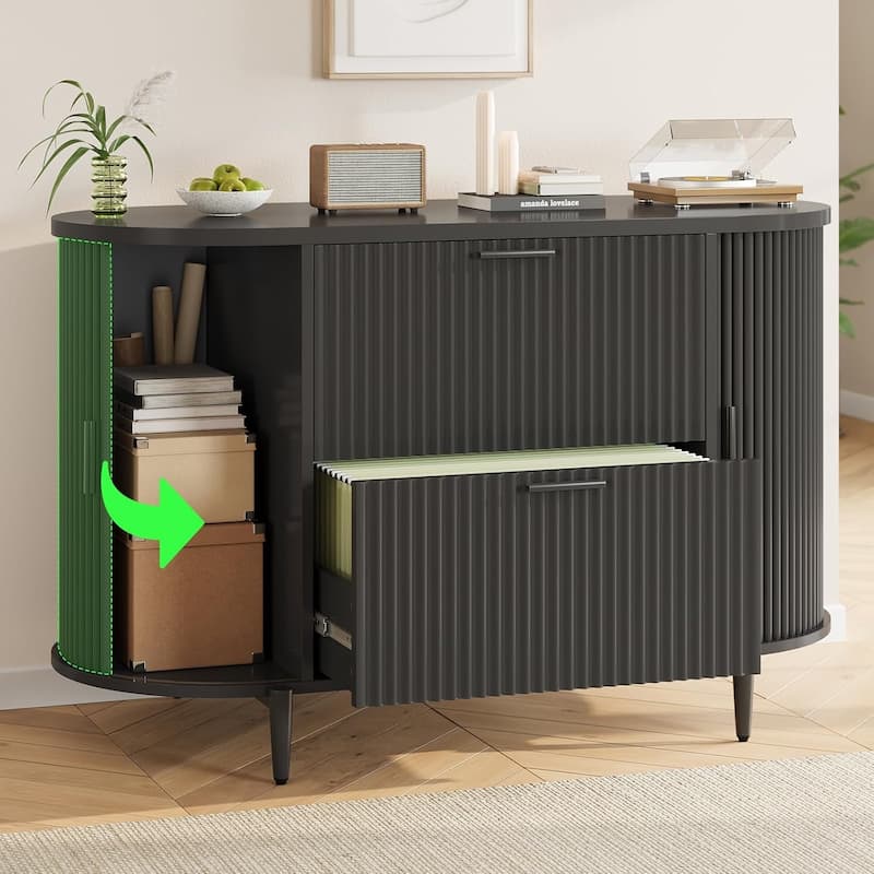 2 Drawer File Cabinet Filing Cabinet Home Office 2 Door Storage