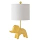 preview thumbnail 13 of 33, SAFAVIEH Kids Lighting 20" Ellie Elephant Lamp - 11.5"x10"x20"