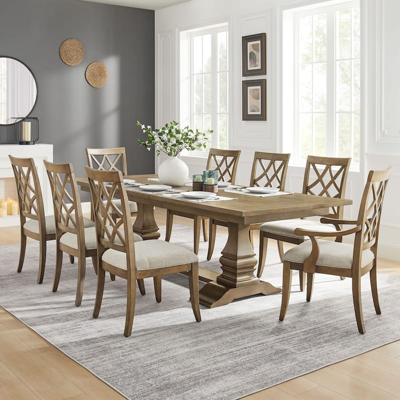 Set of 2 Mid-Century Retro Upholstered Dining Chairs