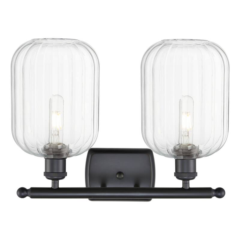 Innovations Lighting Endless Possibilities Ballston - Preston - 2 Light 17" Jar Shade Bath Vanity Light