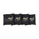preview thumbnail 1 of 1, Alabama State University ASU Hornets Black Cornhole Bags All-Weather Resin Filled