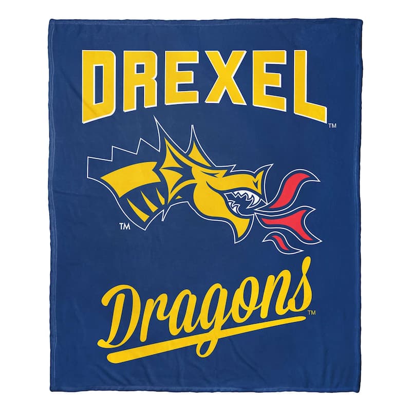 NCAA CAA Alumni Silk Touch Throw Blanket - 50" x 60" - Drexel