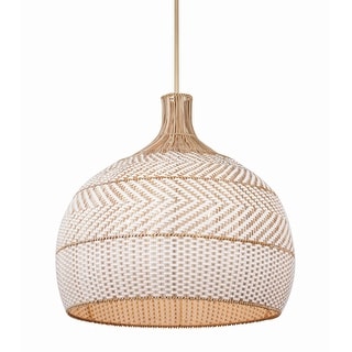 Crystorama Lighting Group ZAN-9006 Zanzibar 6 Light 26" Wide Pendant