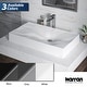 preview thumbnail 8 of 7, Karran Mirage Quartz 32 inch Bathroom Vessel Sink