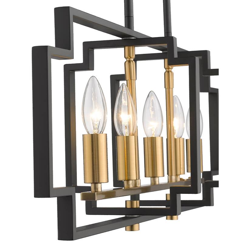 Adjustable Pendant Light, 5-Light Island Light, 4-Light Chandelier