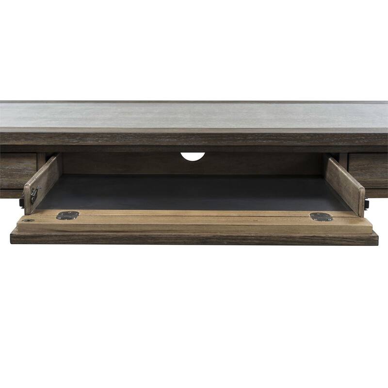 Stone Brook Rustic Saddle Laptop Desk