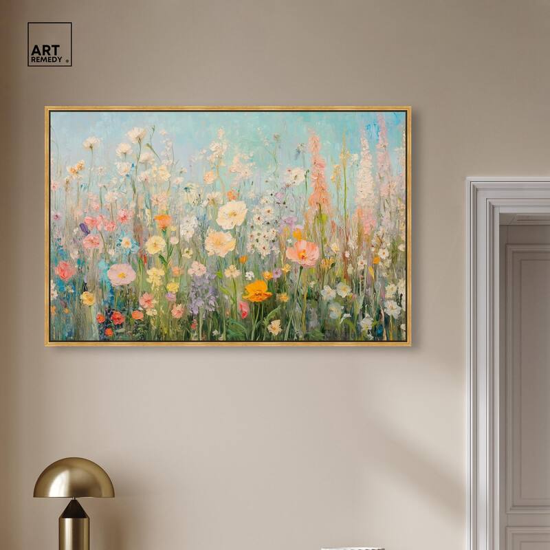 Soft Focus Flora II Canvas by Art Remedy