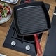 preview thumbnail 18 of 34, STAUB Cast Iron 12-inch Square Grill Pan