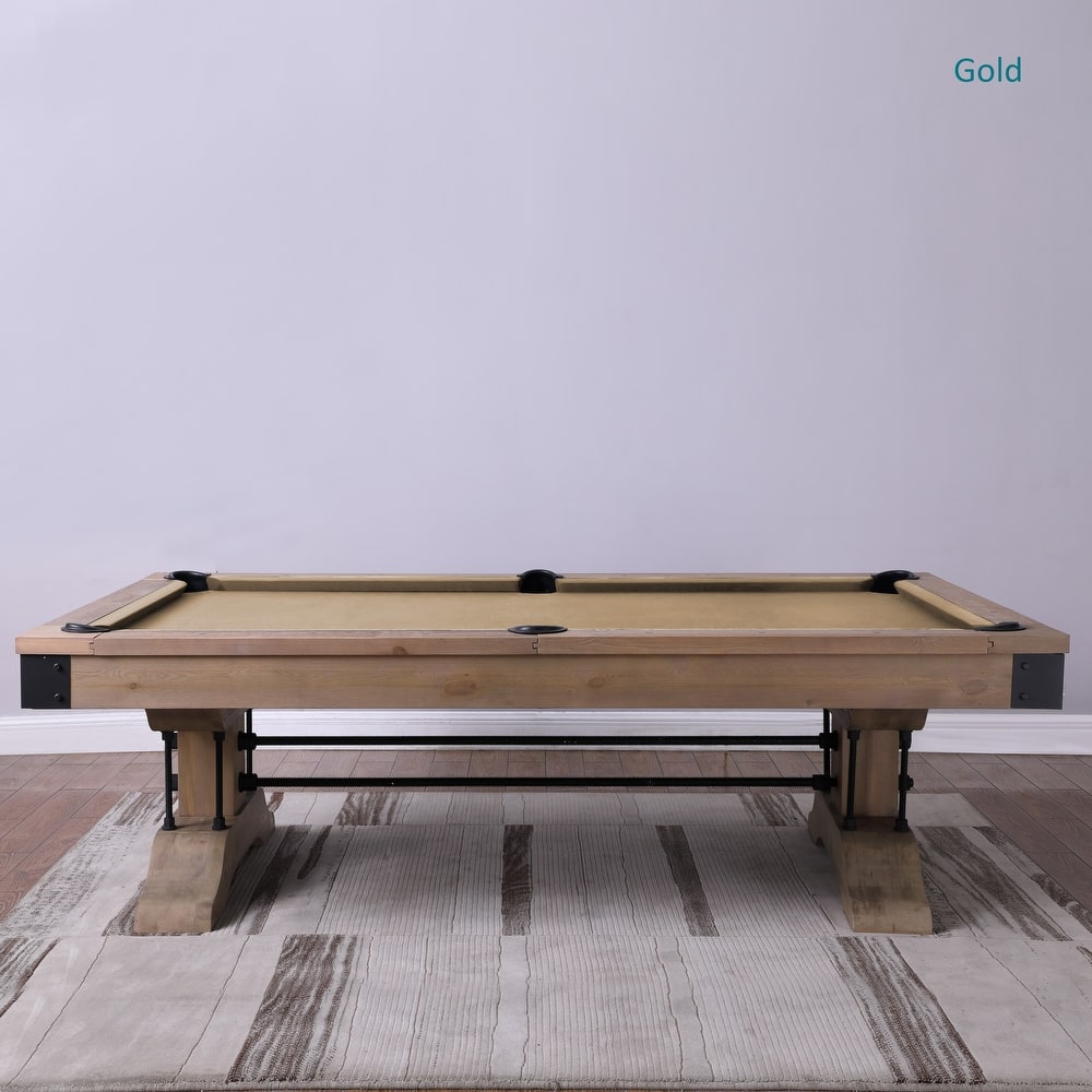 Manchester Slate Pool Table W/O Dinning top & Bench