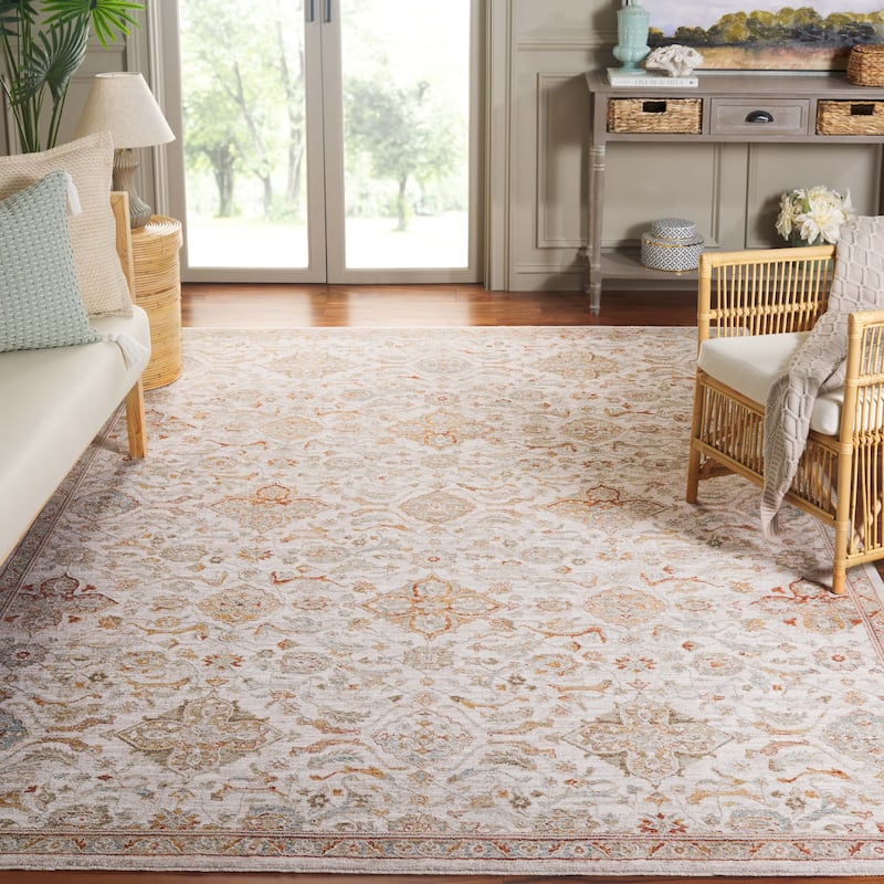 SAFAVIEH Culture Safta Oriental Rug - 9' x 12' - Ivory/Rust
