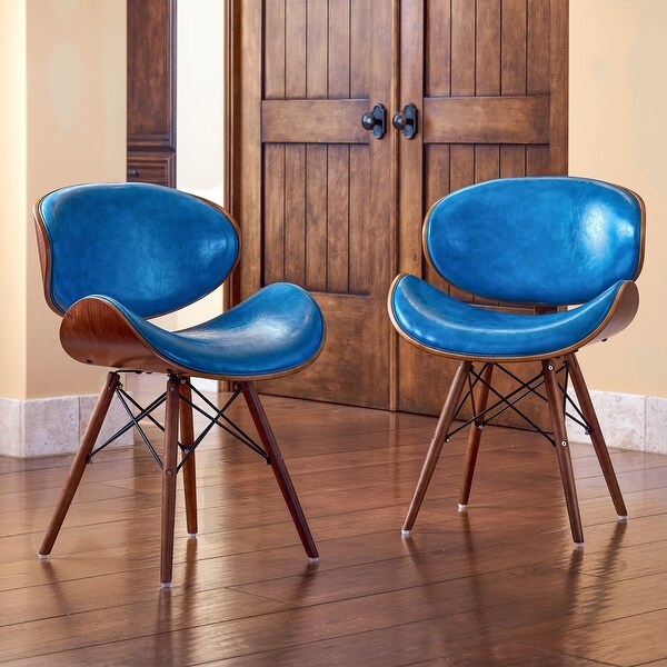 Corvus Madonna Mid-century Teal Accent Chair - Bed Bath & Beyond