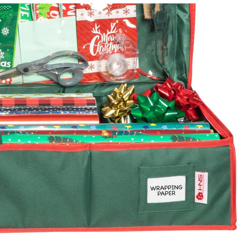 Hold N' Storage - Wrapping Paper Storage Container. Fits up to 27 Rolls 1.37" Diam.