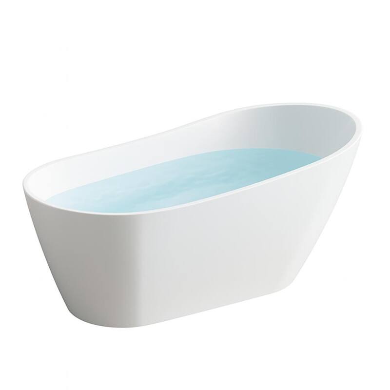 KBV 67'' x 31" Freestanding Soaking Acrylic Bathtub GTBT0009 - 67"