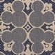 preview thumbnail 6 of 6, Licensed Disney Mickey Mouse Transitional Medallion Navy Blue/ Ivory Flatweave Indoor/ Outdoor Area Rug