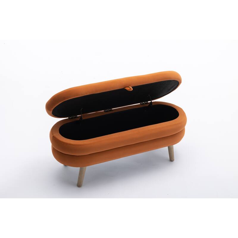 Storage Bench Bedroom Bench With Wood Legs