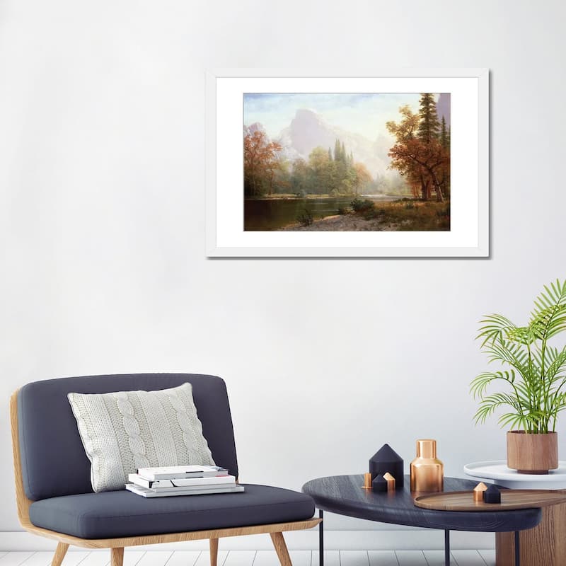 iCanvas "Half Dome, Yosemite " by Albert Bierstadt