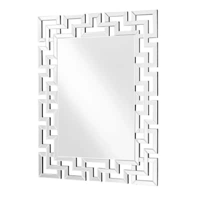 Elegant Lighting MR9152 Modern 37-1/2" W x 47-1/2" H Rectangular