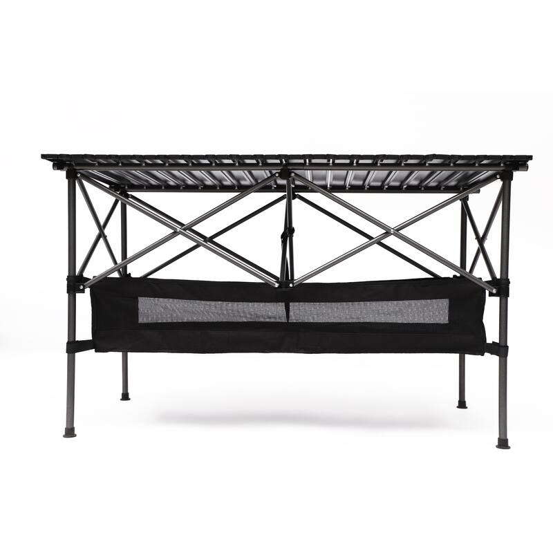 3-Piece Bistro Set Outdoor Patio Conversation Set with Folding Outdoor Table and 2 Lounge Chair for Bistro and Balcony