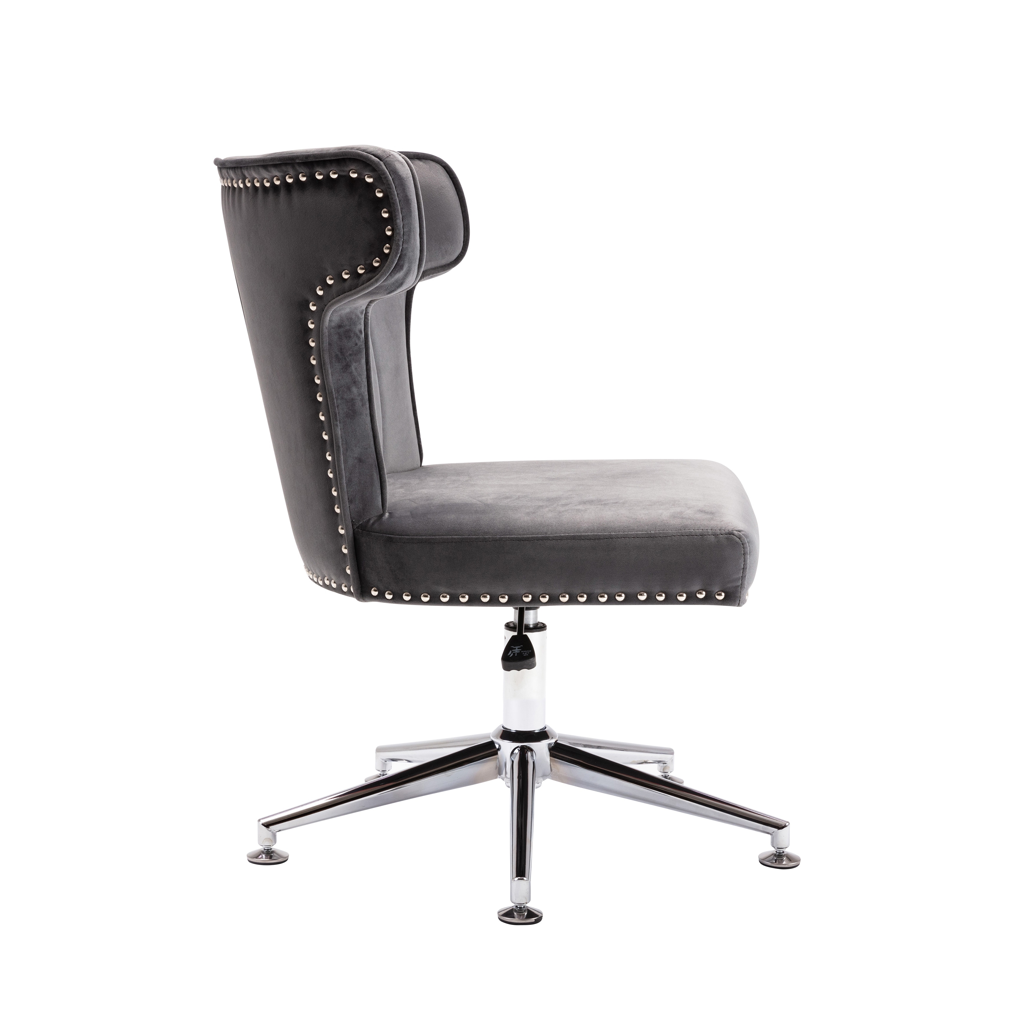 Porthos Home Cole Ergonomic Office Chair Casters and Footers Both