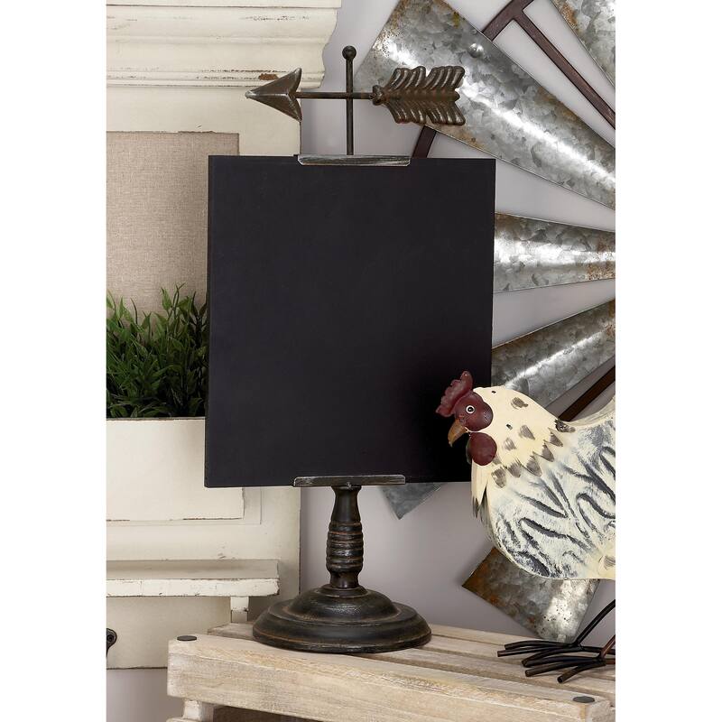 Metal Decorative Sign - Black - Roche River Decor