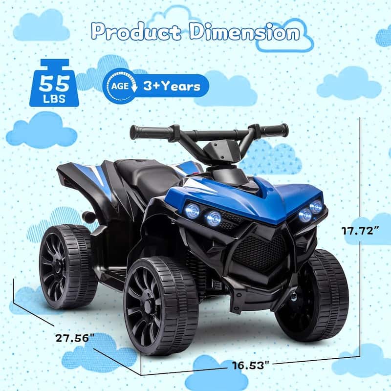 6V Kids Ride On Toy for Christmas