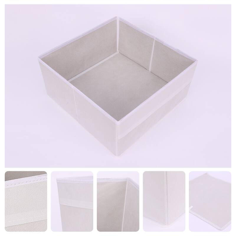 Fabric Storage Cube, Storage Bin for Shelves Closet, Collapsible Storage Basket for Organizing Clothes Books