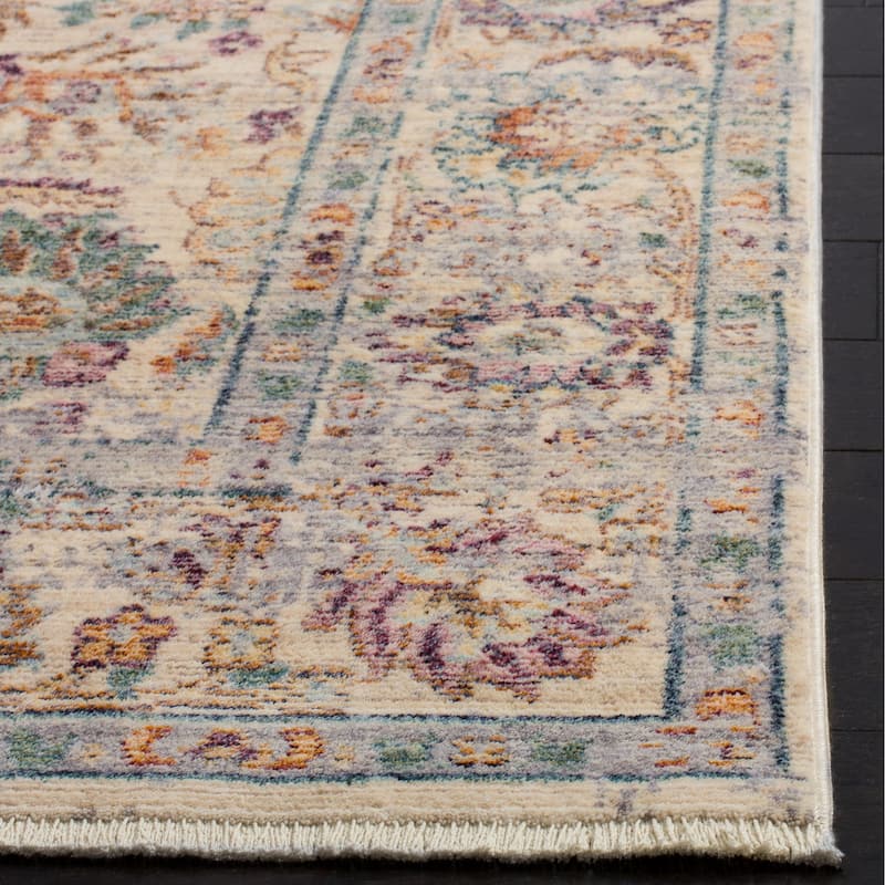 SAFAVIEH Illusion Brooke Vintage Boho Oriental Viscose Rug with