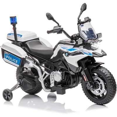 Licensed BMW 12V Kids Ride-On Police Motorcycle – Electric Motorcycle