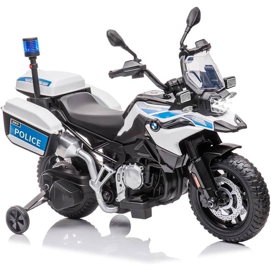 Licensed BMW 12V Kids Ride-On Police Motorcycle – Electric Motorcycle