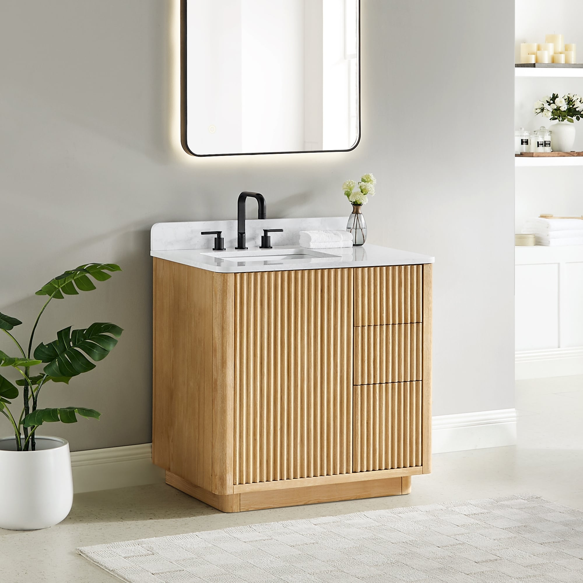 White Washed Teak Vine Vanity White Washed Teak Vine Vanity