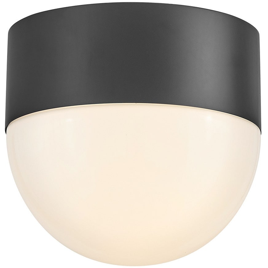 Lark 82091 Bardi 1 Light 8" Wide Flush Mount Bowl Outdoor Ceiling