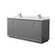 Option Dark Gray / Brushed Nickel Hardware
