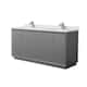 Option Dark Gray / Brushed Nickel Hardware