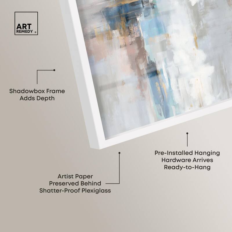 Ocean Spray I Shadowbox by Art Remedy