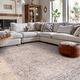 preview thumbnail 43 of 76, Vintage Washable Rug – Low Pile with Subtle Pattern, Perfect for Neutral Spaces in Living Room, Entryway, or Bedroom