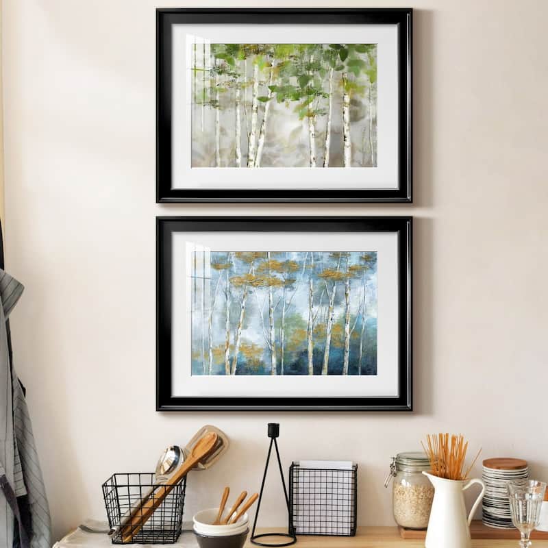 Evergreen Forest Premium Framed Print - Ready to Hang