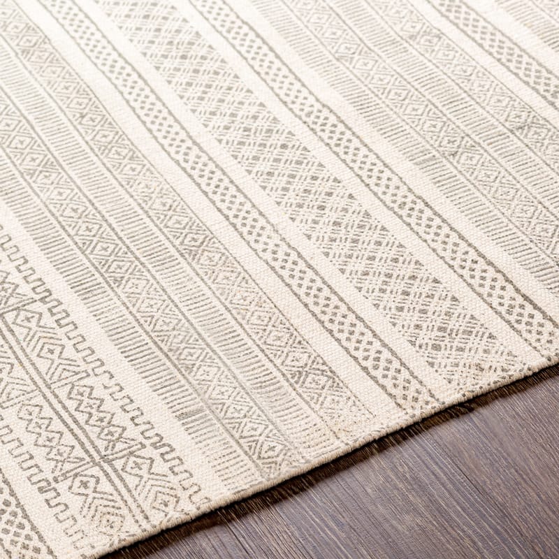Hand-Woven Charleigh Cotton Area Rug