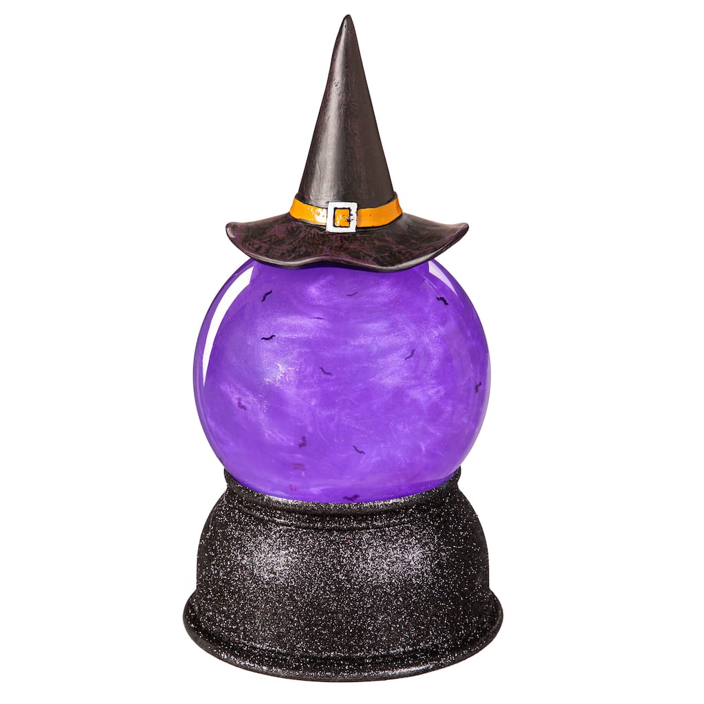 8.5" LED Witch Hat Waterglobe