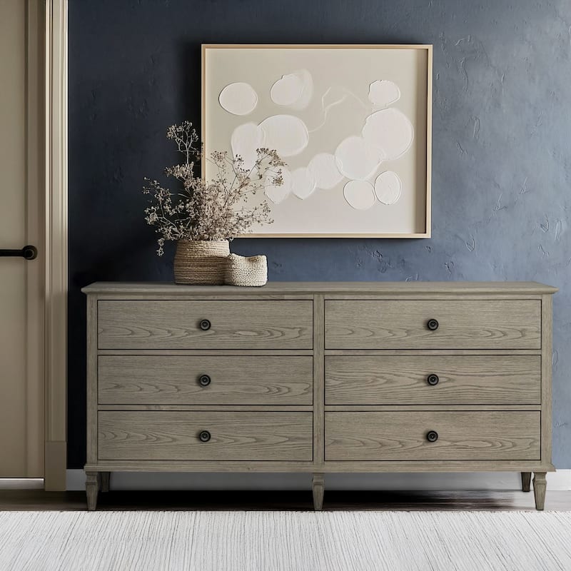 Madison Park Signature Victoria 6-drawer wood dresser (70")