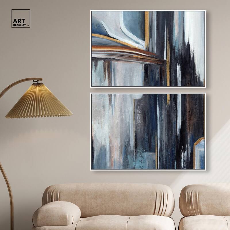 Aftereffect Canvas Set of 2 by Art Remedy