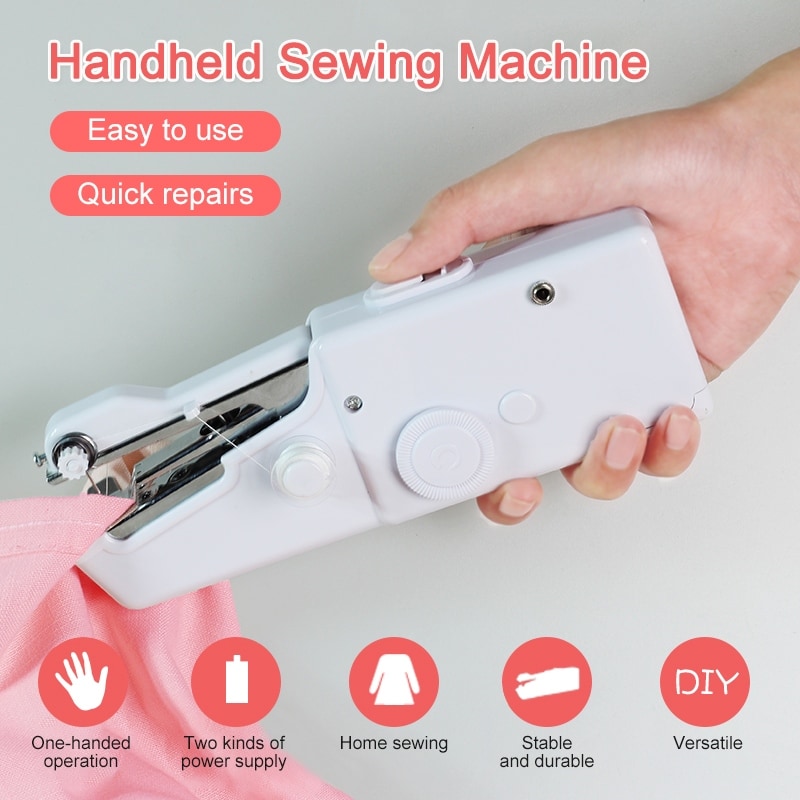 Handheld Sewing Machine, Durable Mini Portable