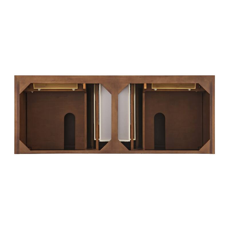 James Martin Vanities 424-V60D Lorelai 60" Double Basin Wood Vanity